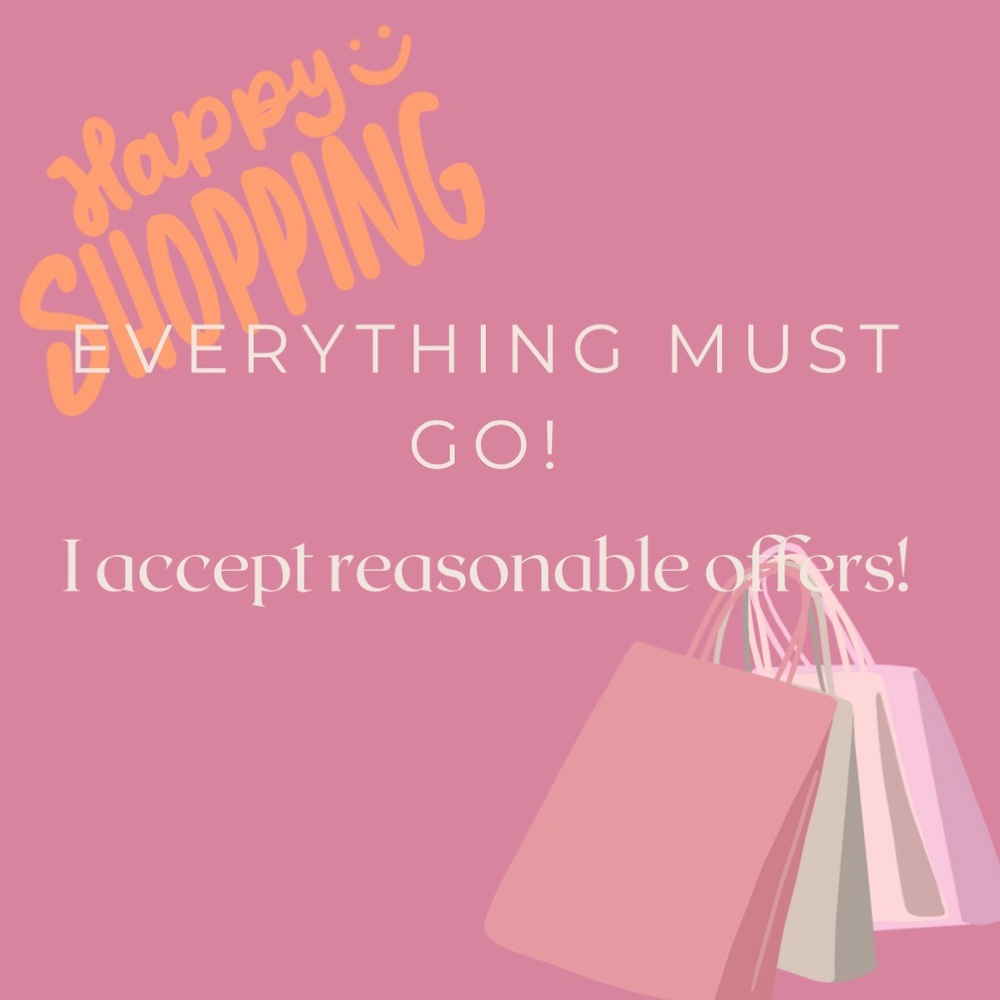 Offers are always welcome!